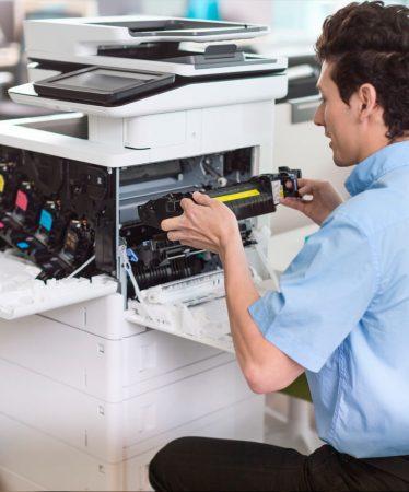 naprawianie drukarki laserowej